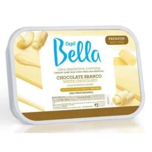 Cera depilbella Chocolate Branco 800g