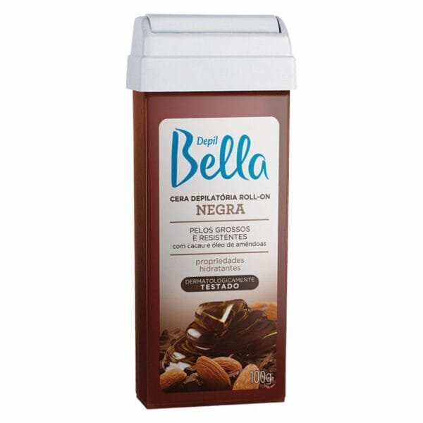 CERA DEPILBELLA NEGRA ROLL-ON 100G