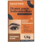 Henna Della&Delle Castanho Claro 1,5g