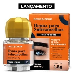 Henna Della&Delle Preto intenso 1,5g