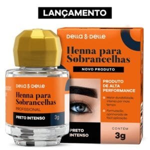Henna Della&Delle Preto intenso 3g
