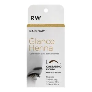 Henna Glance Castanho Escuro 3,5G