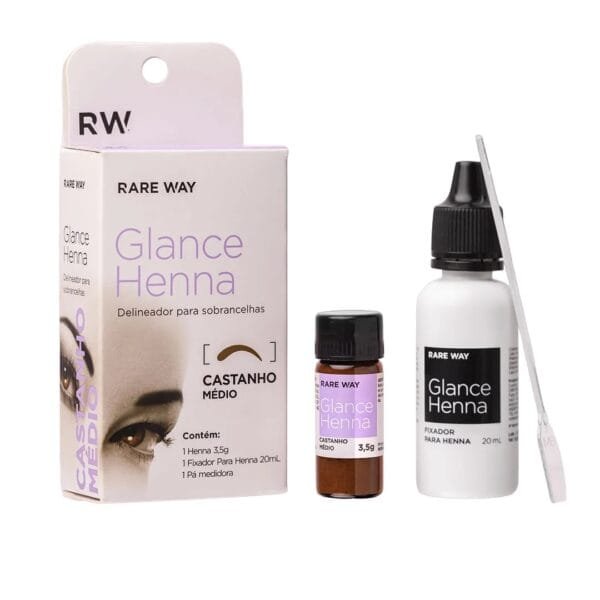 Henna Glance Castanho Médio 3,5G - Imagem 2