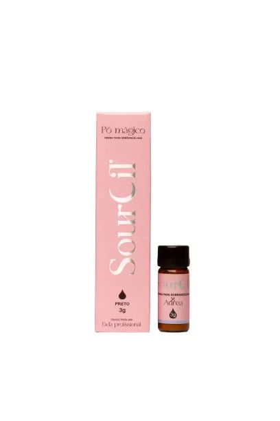 Henna Sourcil Preta Premium 3g
