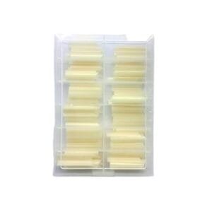 Tips c/100 leitosa extra longa cx transp