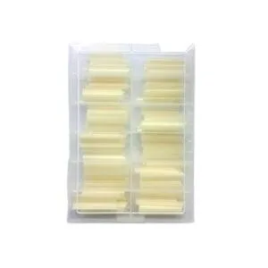 Tips c/100 leitosa extra longa cx transp