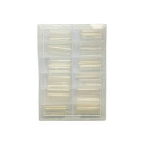 Tips c/100 transparente extra longa cx transp