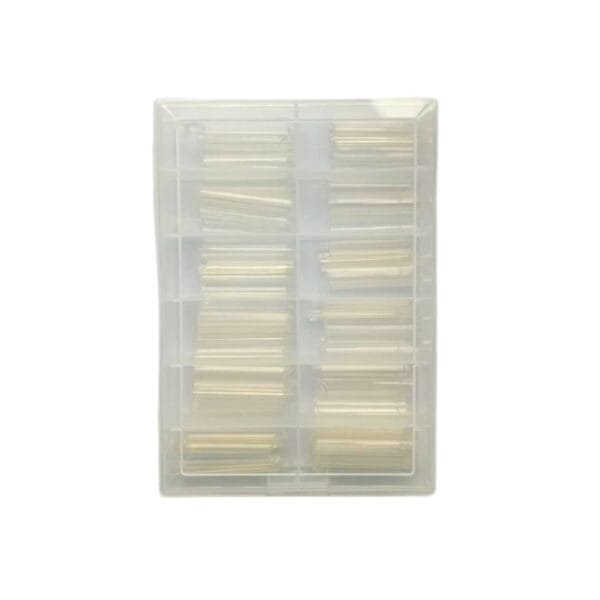 Tips c/100 transparente extra longa cx transp