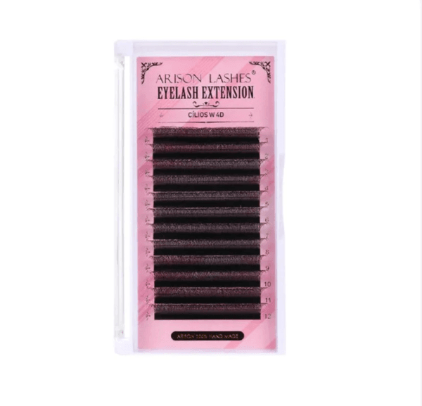 Cílios ARISON LASHES 4D "W" 0.07D  Mix