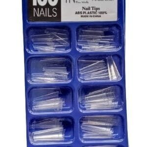 Tips c/100 bailarina fan transparente