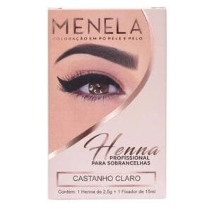 Henna Menela Castanho Claro 2,5g