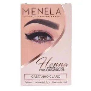 Henna Menela Castanho Claro 2,5g