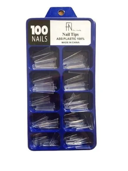 Tips Bailarina Extra longa Transp C/100