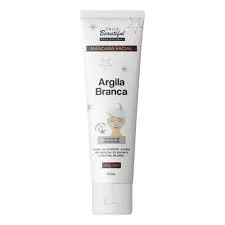 Máscara Facial Peel off Argila Branca Bisnaga 50 mls