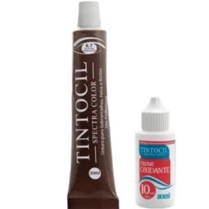 Tintura Profissional Tintocil Spectra 6.7 Marrom Chocolate 20ml