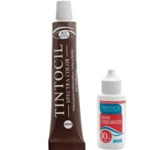 Tintura Profissional Tintocil Spectra 6.7 Marrom Chocolate 20ml