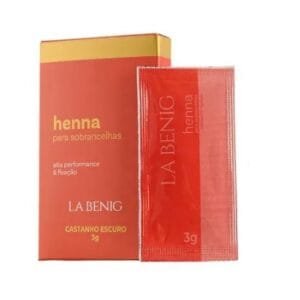 Henna La Benig Refil Castanho Escuro 3 G