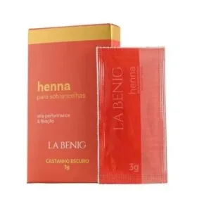 Henna La Benig Refil Castanho Escuro 3 G