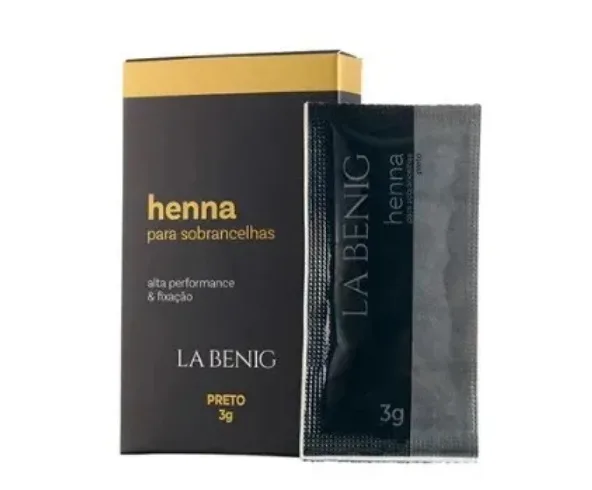 Henna La Benig Refil Preto 3 G