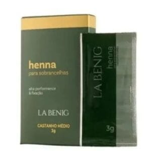 Henna La Benig Refil Castanho Médio 3 G