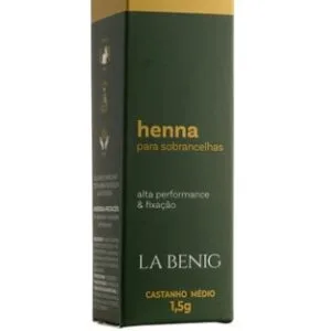 Henna La Benig Castanho Médio 1,5 G