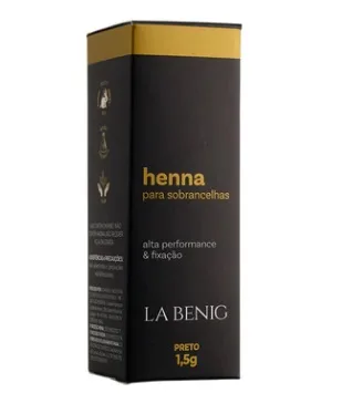 Henna La Benig Preto 1,5 G