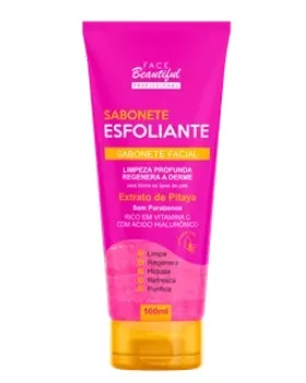 Sabonete Esfoliante Facial Pitaya 100 mls Face Beautiful