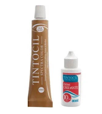 Tintura Profissional Tintocil Spectra 3.1 Castanho Claro 20ml