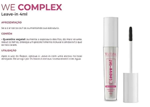 Leave-in we bella - Imagem 2