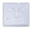 Rosto Polietileno Treino de Cílios Reutilizável