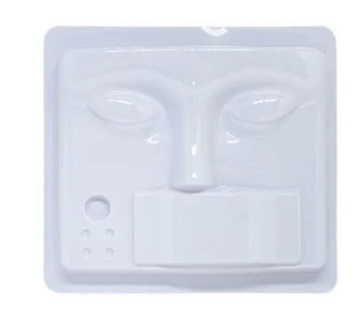 Rosto Polietileno Treino de Cílios Reutilizável
