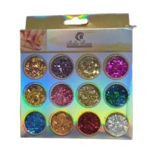 Kit Folha de Ouro c 12 cores