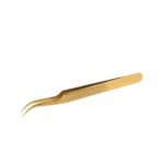 Pinça ziengli  curva dourado