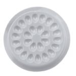 FLOR DE COLA C/10 BRANCO