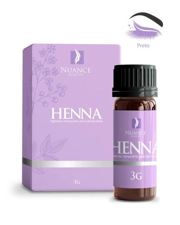 HENNA NUANCE PRETO 3G