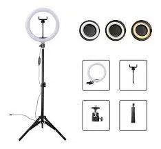 RING LIGHT TRIPÉ 10"