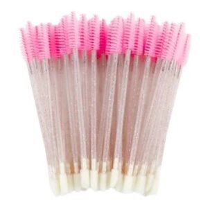 ESCOVINHA/LIPGLOS COM GLITTER C/50 ROSA PINK