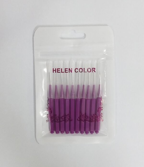 Escovinha C/10 para lash lifting Roxo