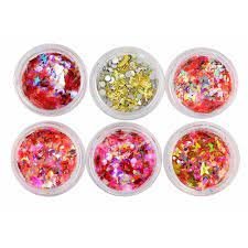 KIT GLITTER C/6 FLOCADO