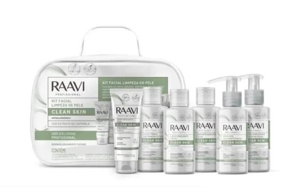 Kit  Raavi Clear Skin Limpeza De Pele
