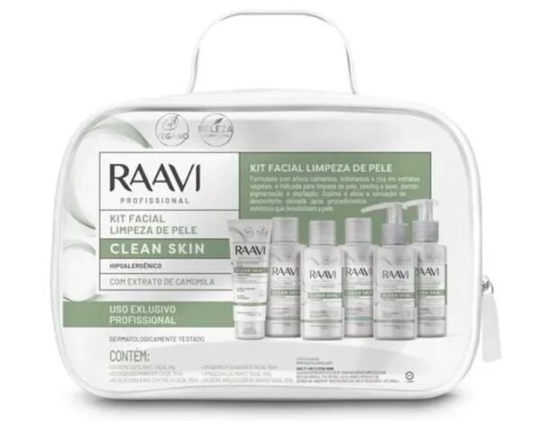 Kit  Raavi Clear Skin Limpeza De Pele - Imagem 2