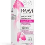 Máscara Facial Raavi Revitalizante Diamante Rosa 110g
