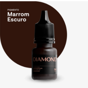 Pigmento Diamond 5 mls Marrom Escuro