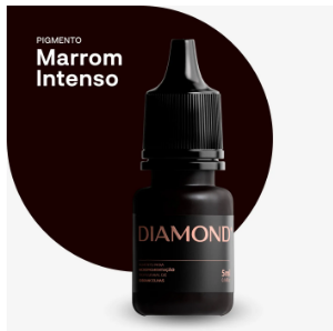 Pigmento Diamond 5 mls Marrom Intenso