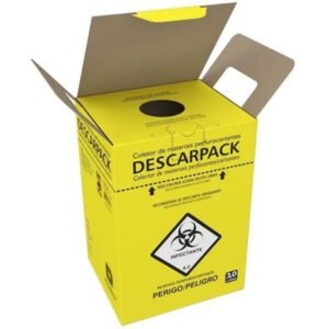 Caixa Coletora 3L Perfurante/Cortante Descarpack