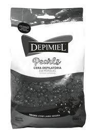 CERA DEPILATORIA NEGRA 500G PEROLA