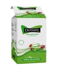 Cera Depilatória Tabletes Vegetal 1KG