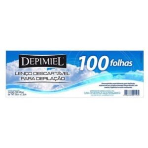 LENÇO PARA DEPILAÇÃO DEPILMIEL 100UN