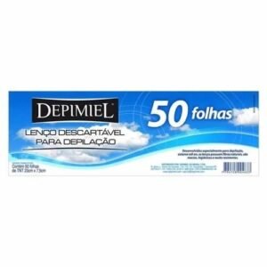 LENÇO PARA DEPILAÇÃO DEPILMIEL 50UN