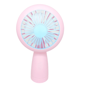 Ventilador mini fan c/led rosa c/azul